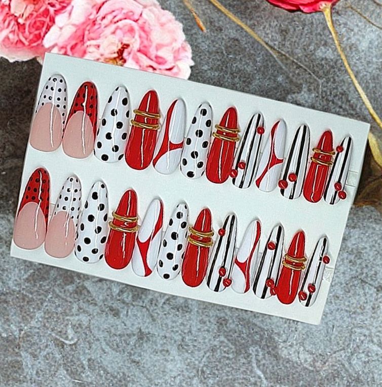 Cherry Bombshell Long Almond