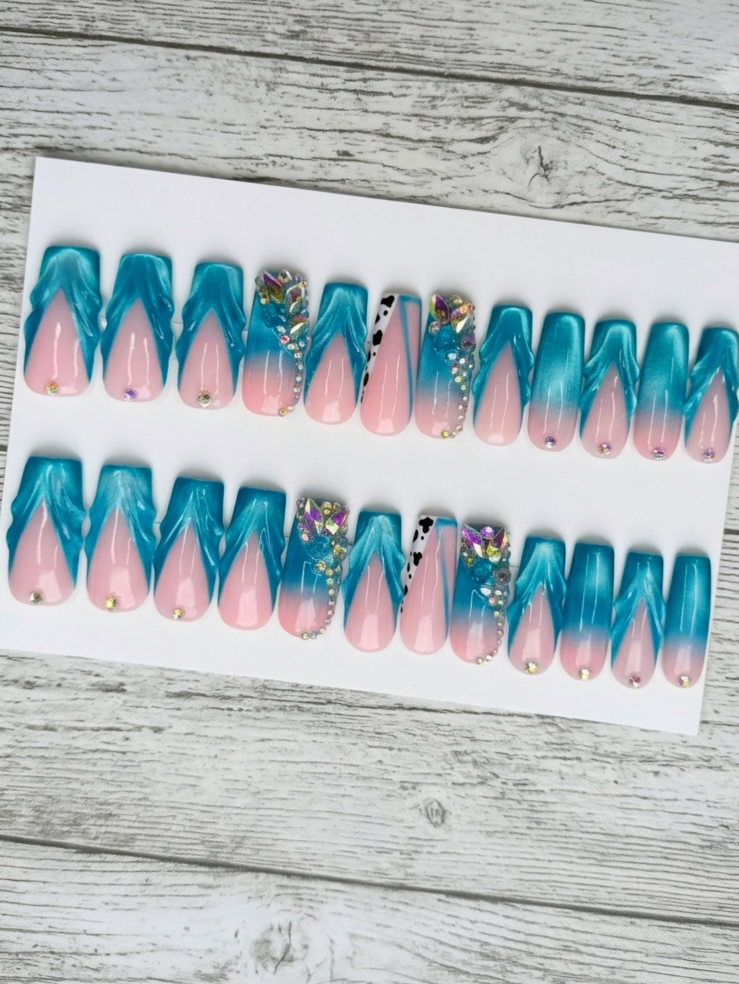 Teal Temptation Long