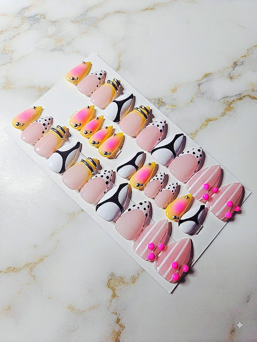 Not Your Bestie Short Stiletto