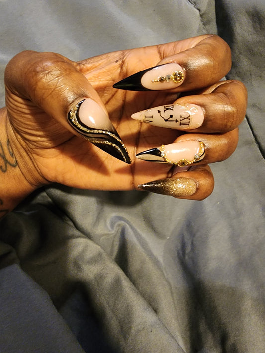 Golden Dynasty Long Stiletto