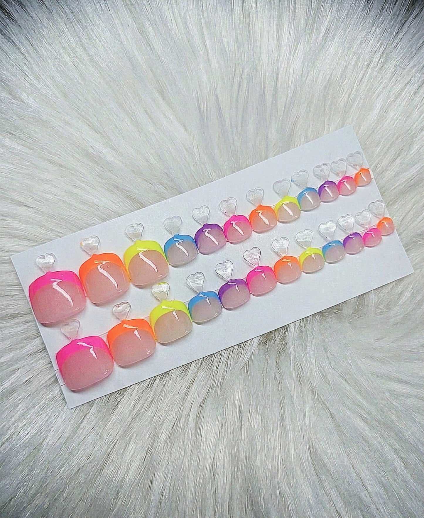 Taste the Rainbow Toenails