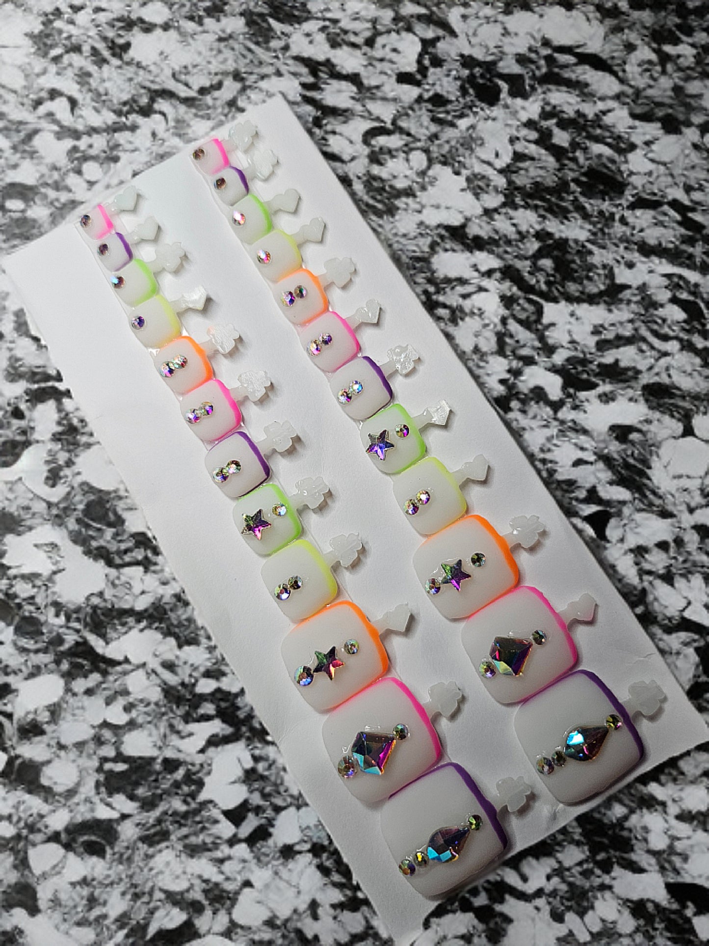 Pride Toenails Matte