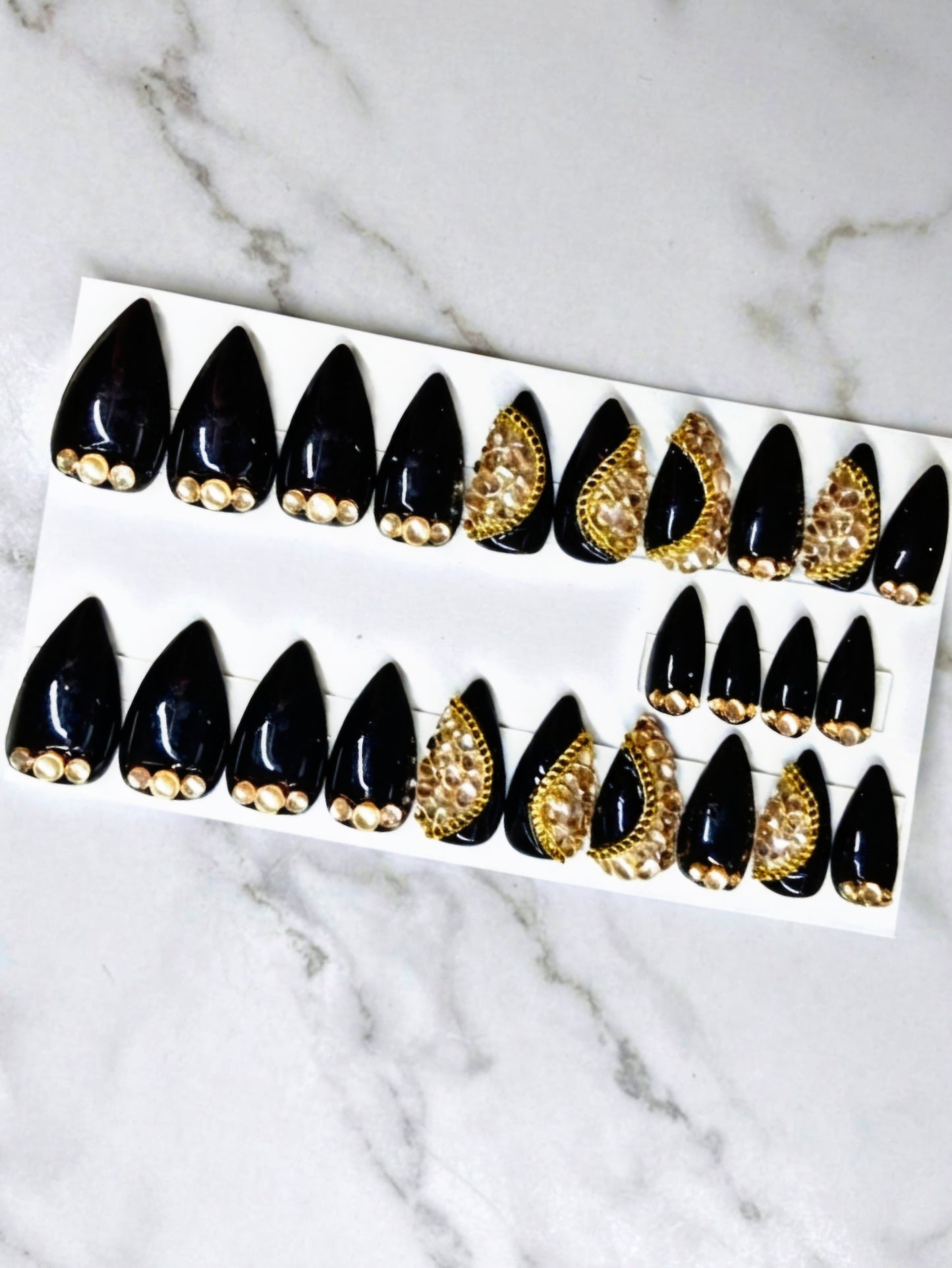 Gold Rush Short Stiletto