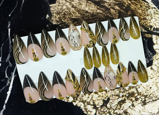 Golden Dynasty Medium Stiletto