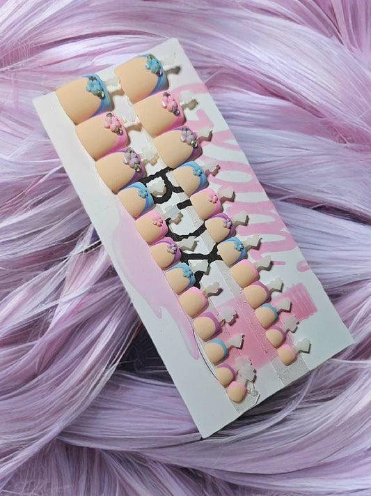 Butterfly Kisses Toenails