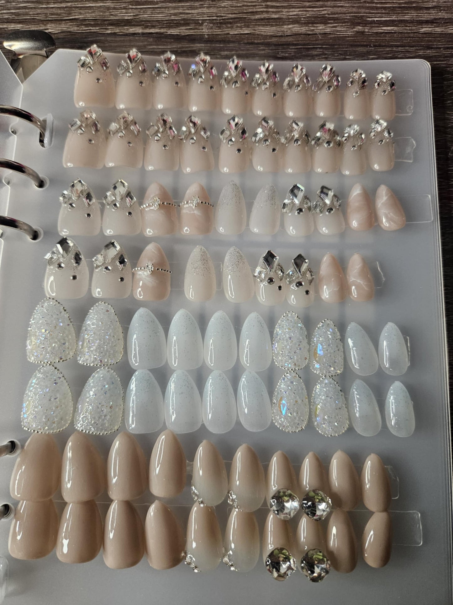 Nail Storage Binder