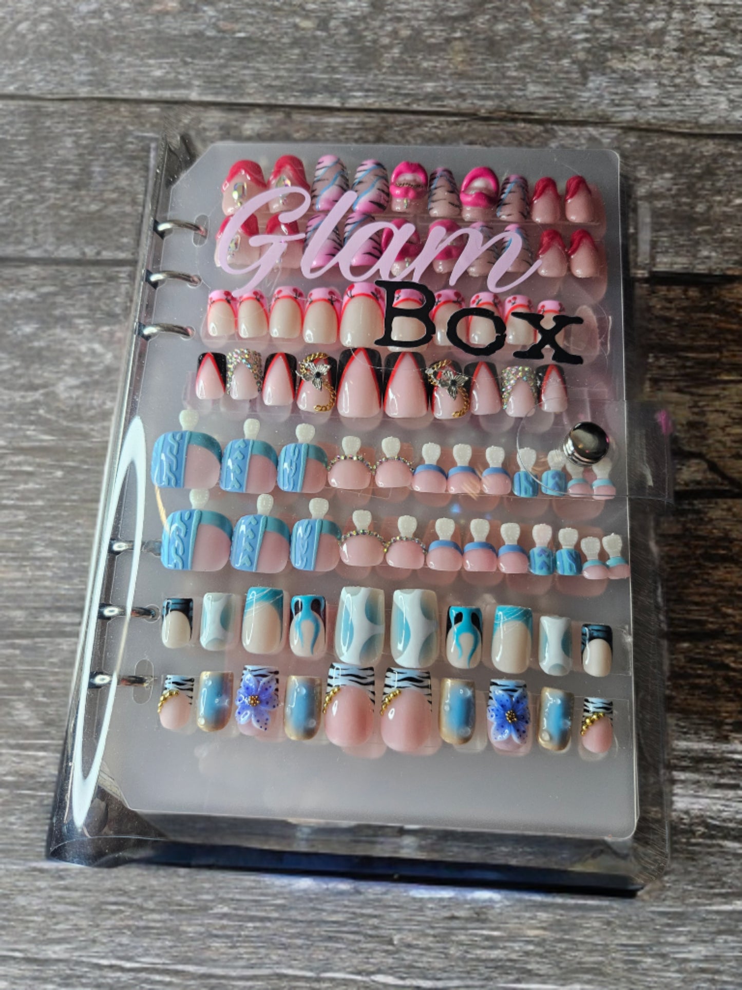Nail Storage Binder