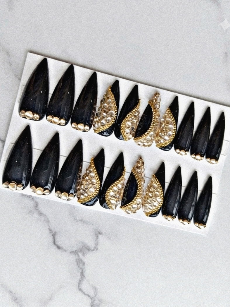 Gold Rush Long Stiletto