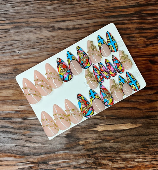 Resurrection Radiance (Easter Sunday) Medium Stiletto