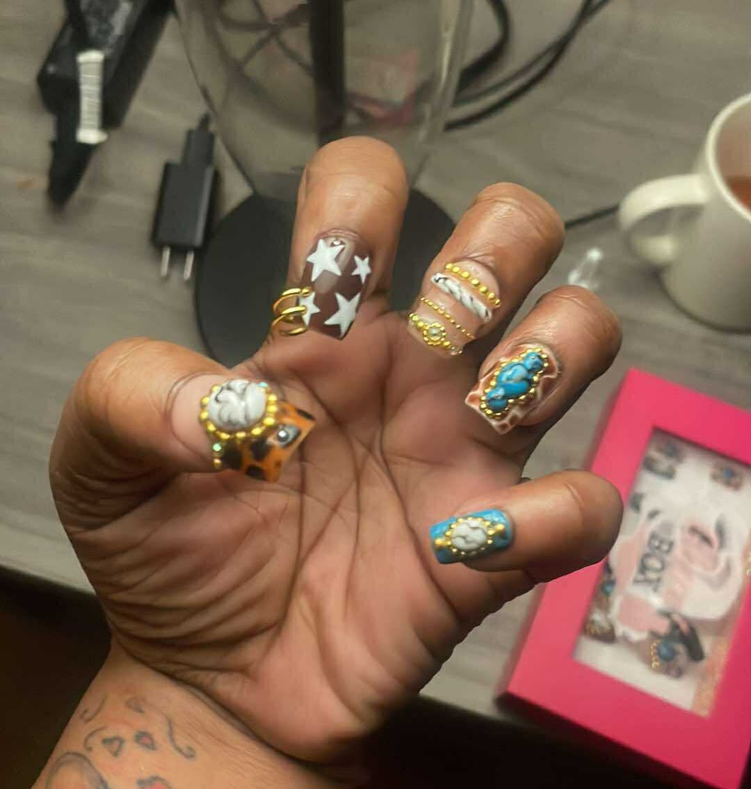 Boho Baddie Short Square