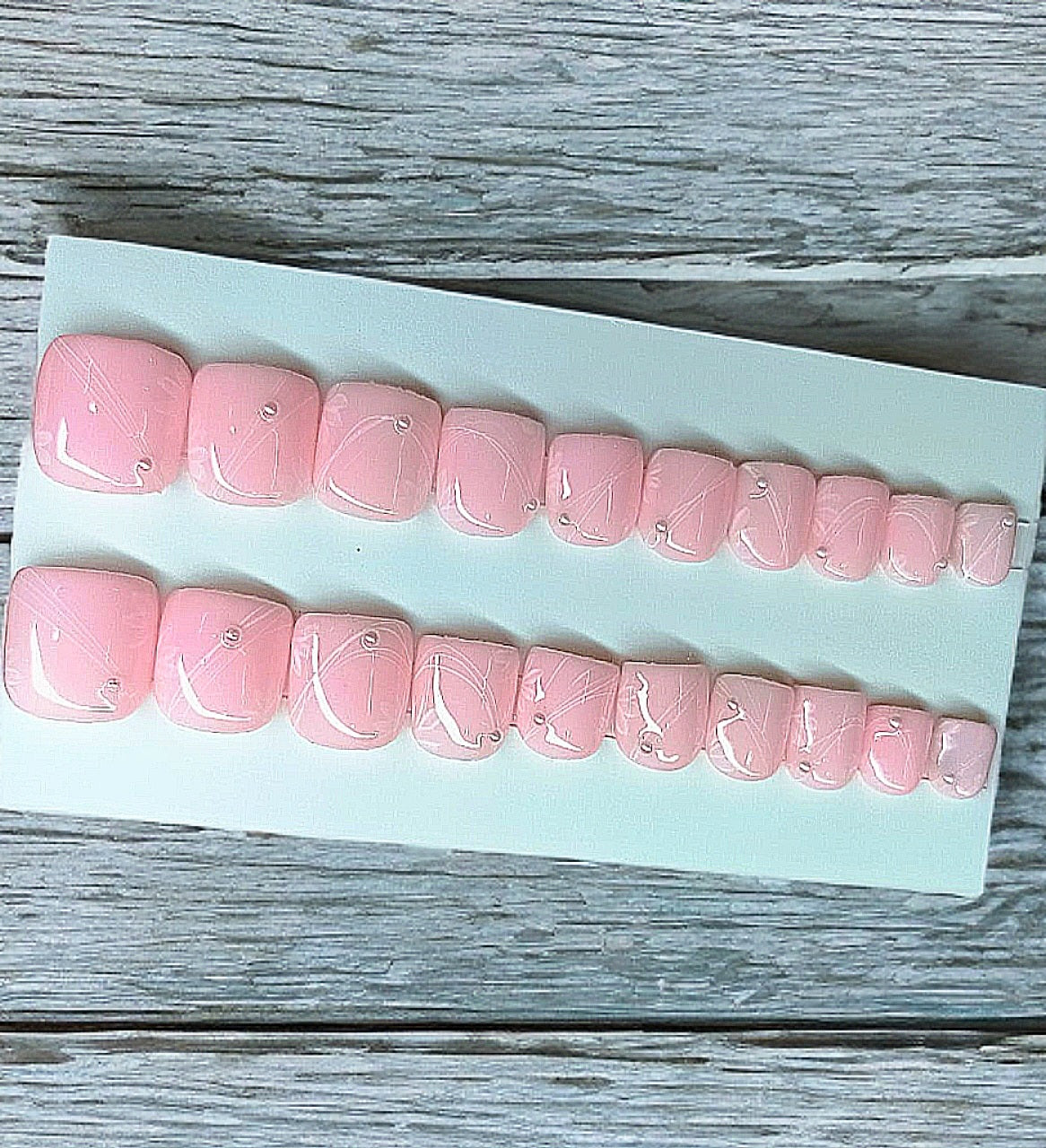 Blush and Bloom Extra short