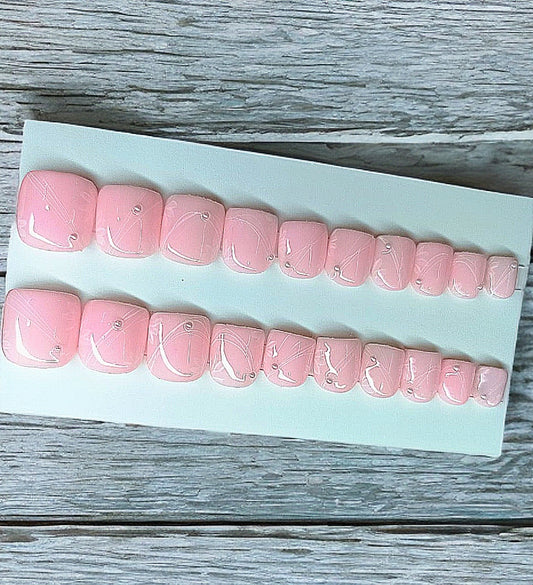 Blush and Bloom Extra short