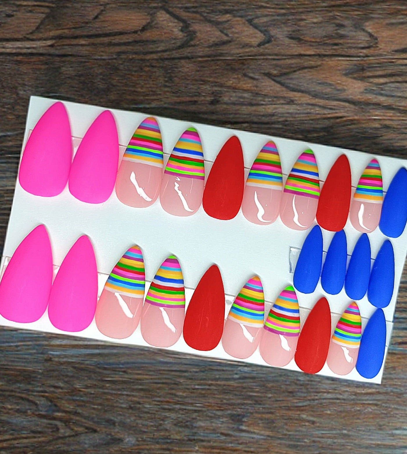 Color Blocked Medium Stiletto