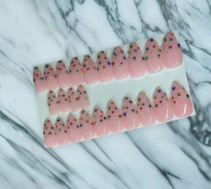 Sprinkle Me Medium stiletto