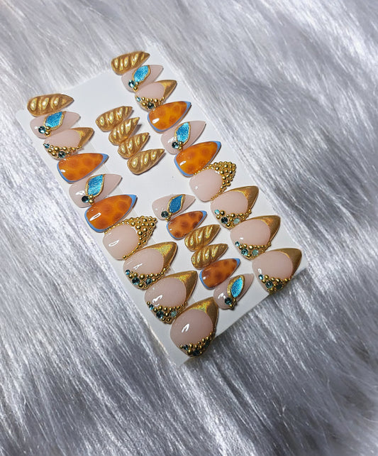 Midas Touch Short Stiletto