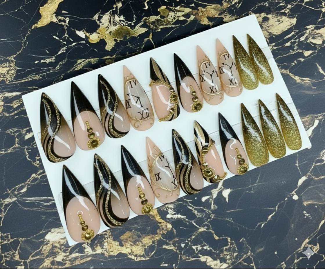 Golden Dynasty Long Stiletto