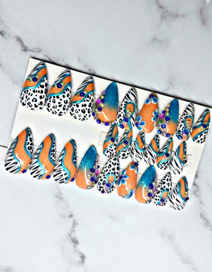 Tropic Temptation Medium Stiletto