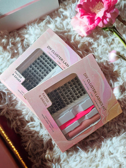 DIY Cluster lashes