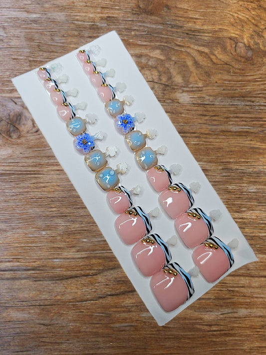 Sweet Oasis Toenails