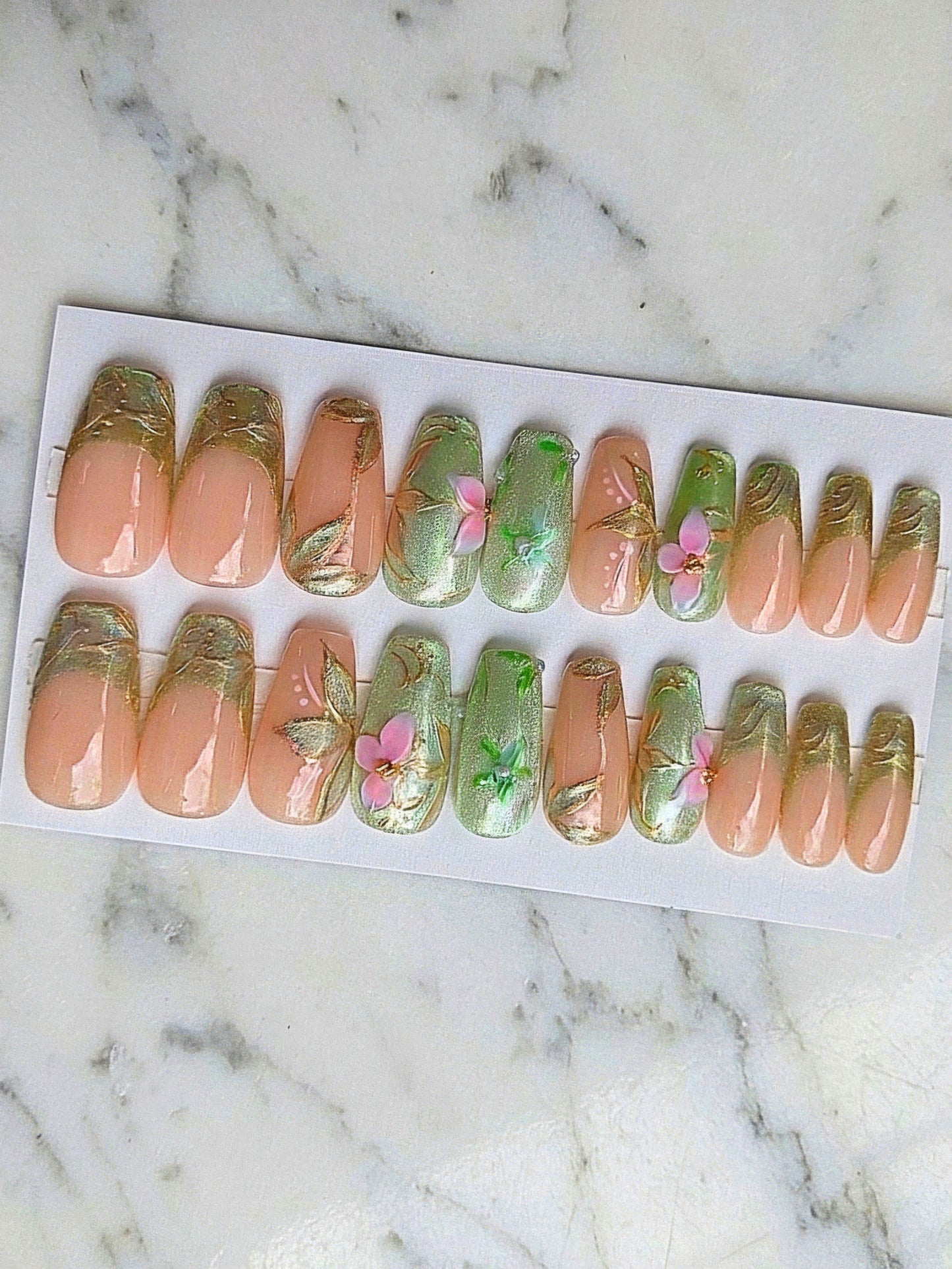 Botanical Bliss Medium Coffin